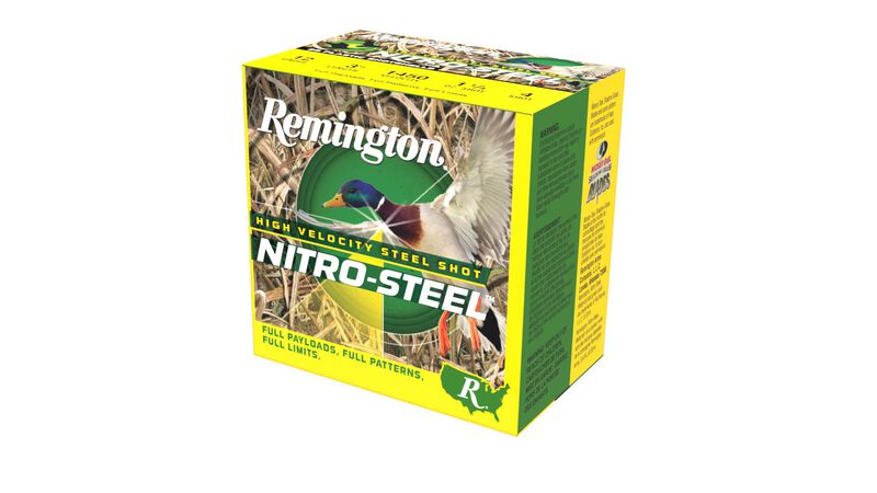 Nitro-Steel, 12 Gauge, 4 Shot, 3 in, 1 1/4 oz, 1450 fps